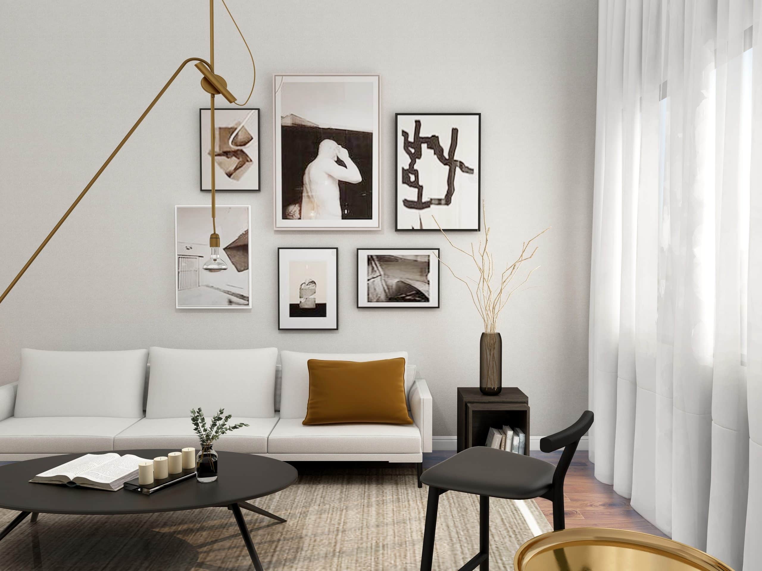 Ein Couchtisch gibt jedem Wohnzimmer eine neue Identität